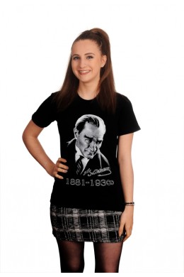 Atatürk Baskılı T-shirt 0029
